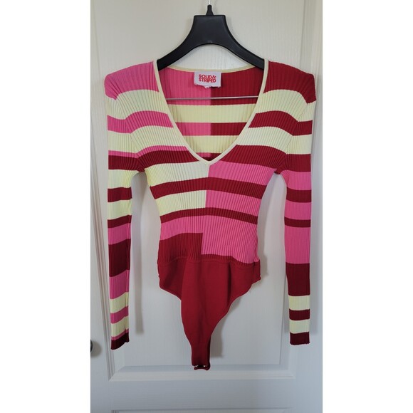 Women's Solid & Striped Michelle Bodysuit - Picture 3 of 6